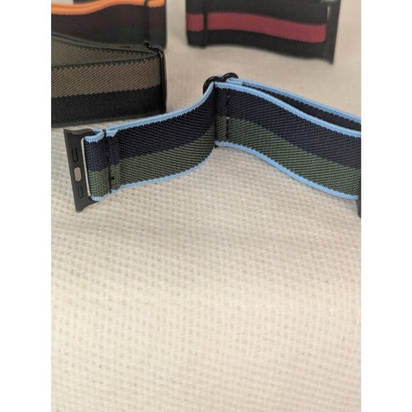 Adjustable Nylon Bands Compatible With Apple Watch - Lot Of 4 In Multi-Color Str - Picture 4 of 4